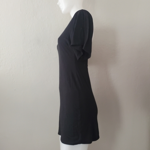 Lux || Little Black Dress Plunging Back Size XS - Picture 5 of 7